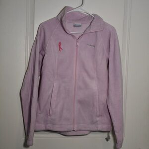 Columbia Women's Soft Pink Fleece Jacket